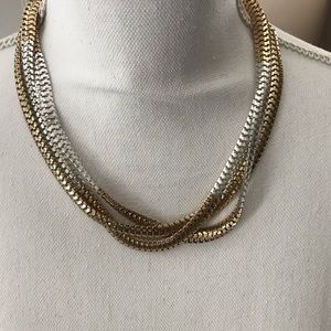 Gold and Silver Necklace